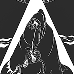 L'attente, 50 cm x 70 cm, 1988